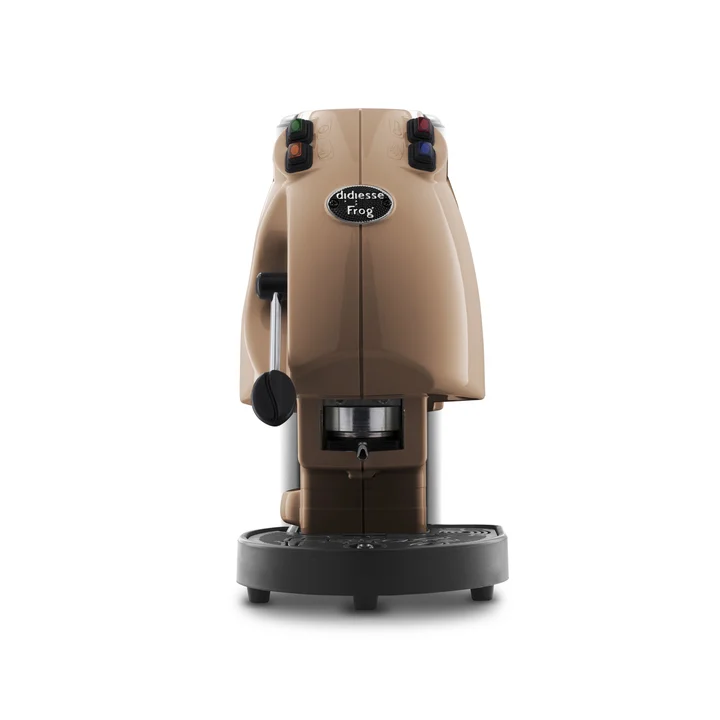 Didiesse - Frog Revolution Kaffeepadmaschine, 650 W, 1 Cups, Haselnuss, Haselnussbraun