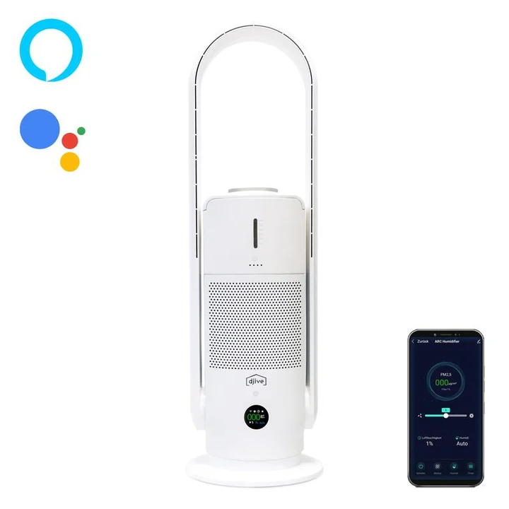 Djive - Flowmate ARC Humidifier 3in1 Luftbefeuchter/Luftreiniger clean white (DJ50018)