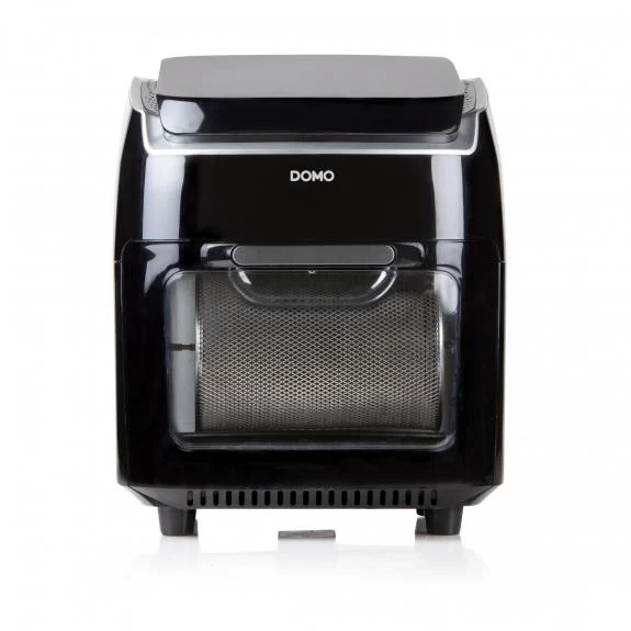 Domo - DO534FR Heißluftfritteuse - 3 in 1 Airfryer Friteuse - Ofen, Drehfunktion und Dörrautomat - 8 automatische Programme - 10 L - 1800 W - Schwarz
