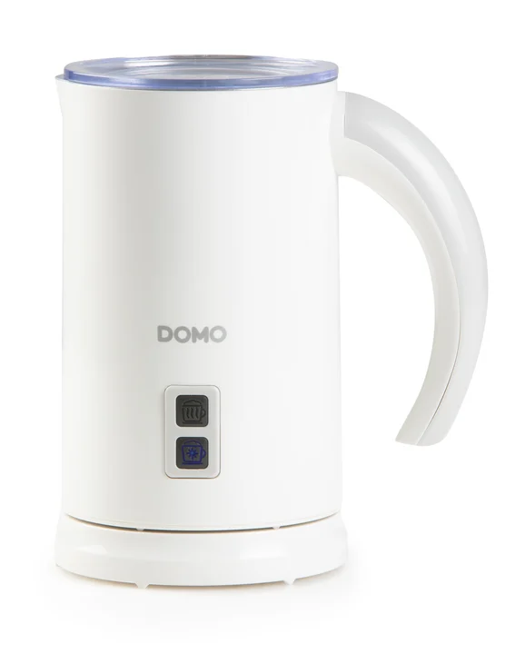 Domo - DO731MF Milchaufschäumer elektrisch - 4 Funktionen - 60 bis 65 °C - 550W - Weiß