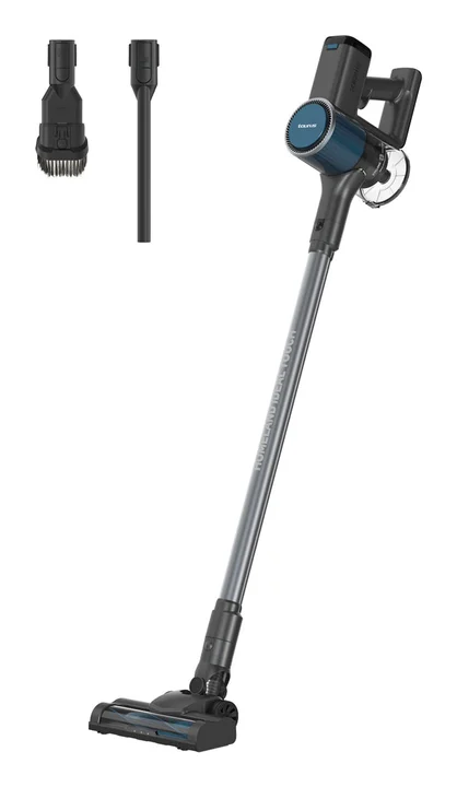 Drahtloser Staubsauger mit abnehmbarem Akku, HEPA-Filter, Turbo-Bürste, 35 Min. Laufzeit, Staubsauger, Blau