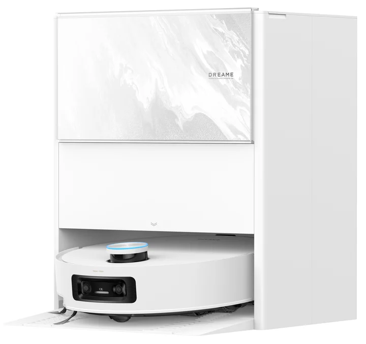 Dreame - Aqua10 Ultra Track Complete Saugroboter mit Wischfunktion,25.000Pa Saugkraft, 45 °C Wischen, 6cm Hindernisfreiheit, autom. Leer, selbstrein.Mopp, 100%