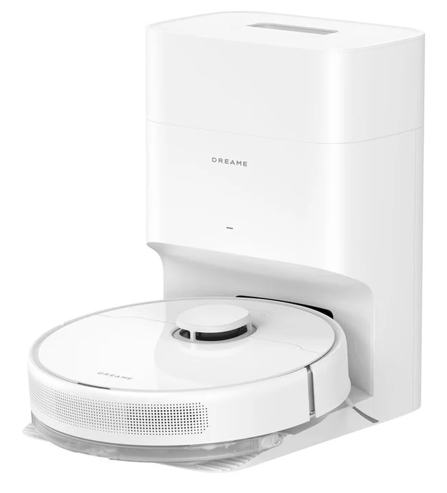 Dreame - D10 Plus Gen 2 Saugroboter mit Wischfunktion, Automatischer Staubentleerung, Speichert bis zu 90 Tage Staub, LiDAR-Navigation, 6000 Pa Saugkraft für