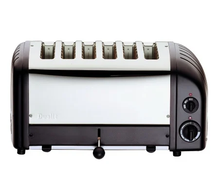 Dualit Toaster 60145 Schwarz 6 Schlitze