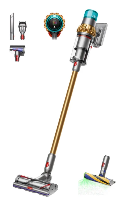 Dyson - V15 Detect Absolute Akku-Handstaubsauger gold/gold (447000-01)