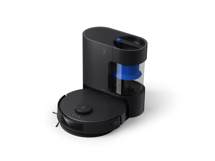 Ecovacs - DEEBOT N20 PRO Plus Saugroboter mit Wischfunktion, Automatischer Entleerung Station, 8000Pa Saugkraft, Anti-Haar-Verhedderung, bis zu 300 Minuten