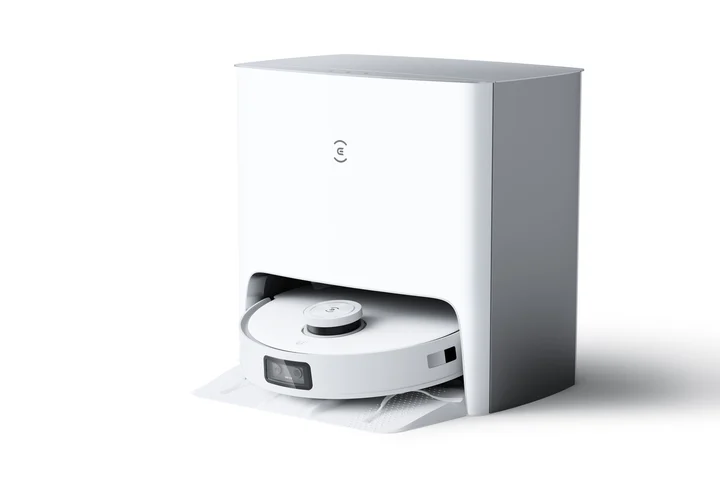 Ecovacs - Deebot T10 Turbo Saug-/Wischroboter inkl. Reinigungsstation weiß (DBX23)