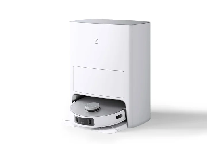 Ecovacs - Deebot T20 Omni Saug-/Wischroboter inkl. Absaug-/Reinigungsstation weiß