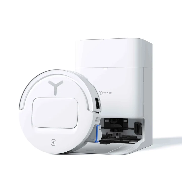 Ecovacs - DEEBOT T80 OMNI Saugroboter mit Wischfunktion, 18.000 Pa, OZMO ROLLER Wischwalze mit kontinuierlicher Frischwasser-Selbstreinigung, ZeroTangle 3.0,