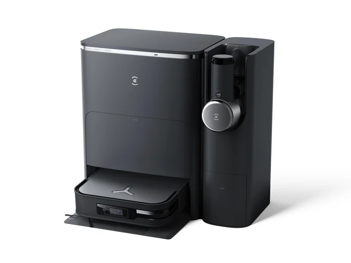 Ecovacs - Deebot X2 Combo Saug-/Wischroboter inkl. Absaug-/Reinigungsstation schwarz