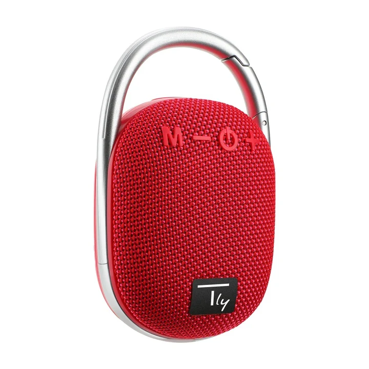 EFB Techly Bluetooth-Lautsprecher rot (2 h), Bluetooth Lautsprecher, Rot