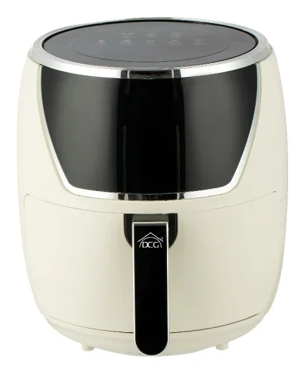 Eltronic, Heissluftfritteuse, 5 L, 1500 W, Fritteuse, Schwarz, Beige - Eltronic, Heissluftfritteuse, 5 L, 1500 W, Fritteuse, Schwarz, Beige