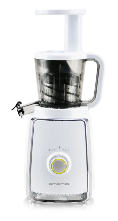 Emerio - Slow Juicer,hohe Saftausbeute durch spezielle Methode