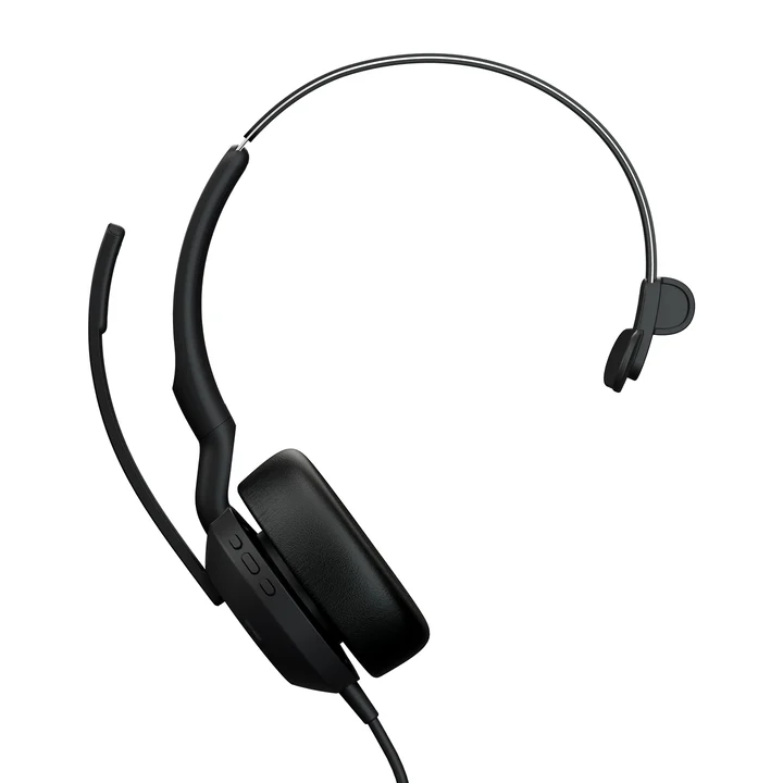 Evolve2 50 USB-A MS Mono (Kabelgebunden, USB-A), Office Headset, Schwarz