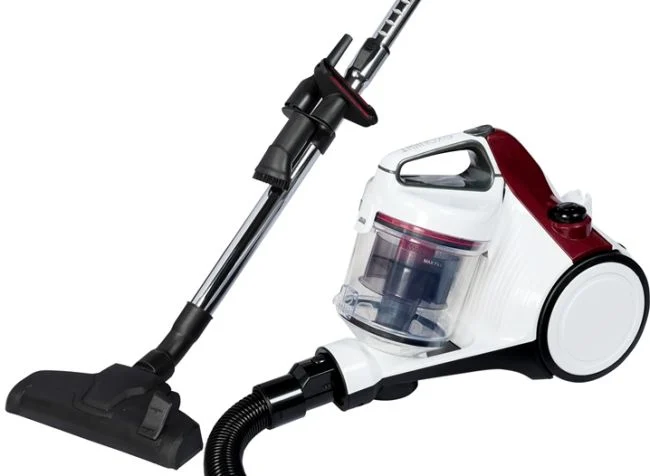 Exquisit - Beutelloser Staubstauger BP 6302 wer | Staubsauger | Behälter-Volumen 1,2 L | abnehmbarer Behälter | 700 Watt Leistung | weiß | Teleskoprohr | inkl