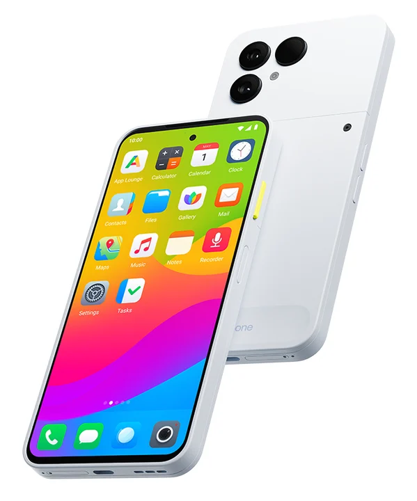 Fairphone - Gen. 6) Cloud White (F6FPHN-2WH-EU1)