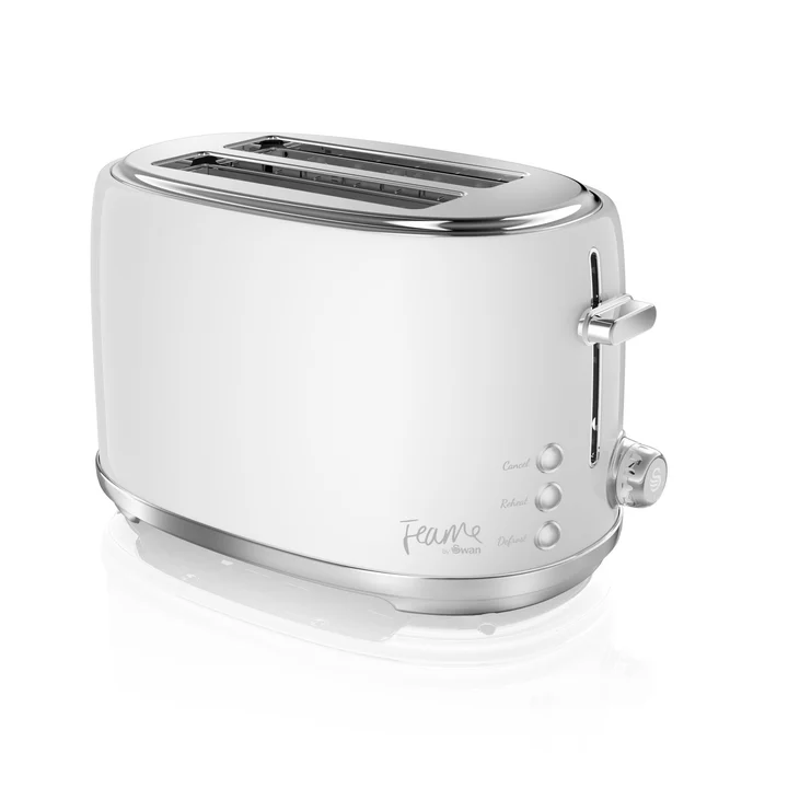 FEARNE ST20010TEN (800 W, light color battery), Toaster, Silber - FEARNE ST20010TEN (800 W, light color battery), Toaster, Silber