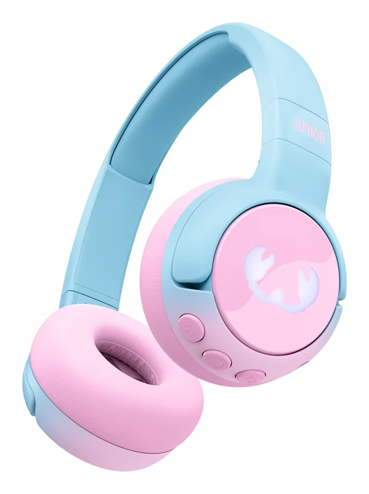 Fresh 'n Rebel Code Junior Wireless Headset Headset Anrufe/Musik USB Typ C Bluetooth Blau, Pink