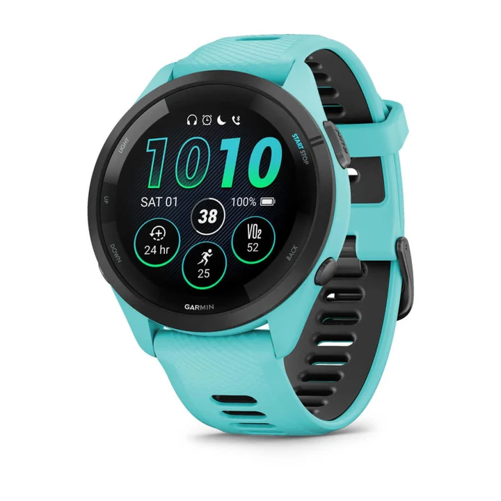Garmin - Forerunner 265 aqua/black (010-02810-12)