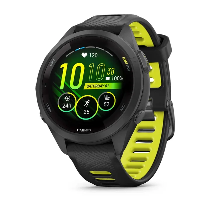 Garmin Forerunner 265S Schwarz/Zitronengelb