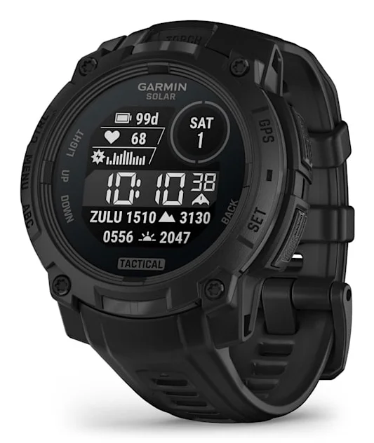 Garmin - Smartwatch »Instinct 3 - 45 mm, Solar Tactical Edition« (3 cm / 1,2 ″)