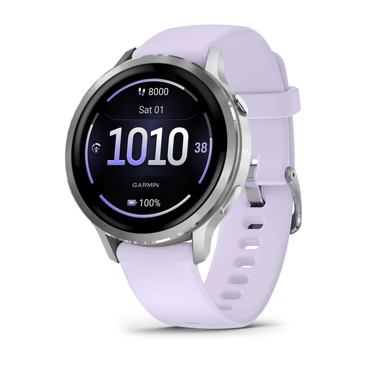 Garmin - Venu 4S silver/periwinkle (010-03013-01)