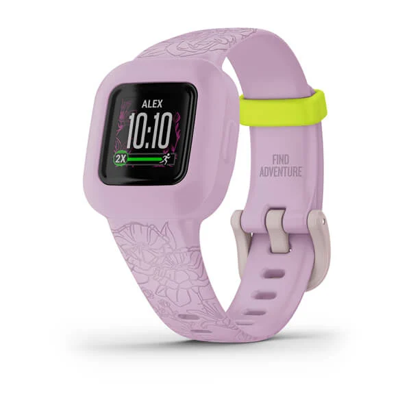 Garmin - vivofit jr. 3 Aktivitäts-Tracker floral pink (010-02441-01)