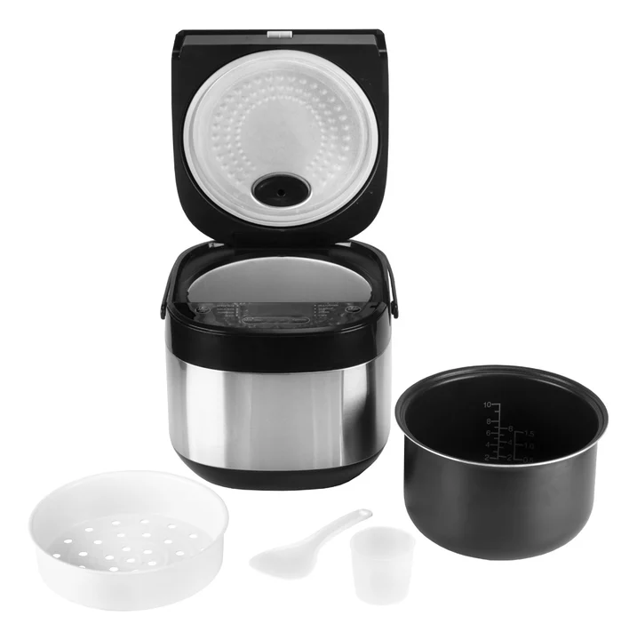 Gastroback - Design Multicook Pro, #42527, 8 in 1 Reiskocher und Multifunktionskocher mit voreingestellten Programmen, 5 Liter, 3D-Heizsystem und