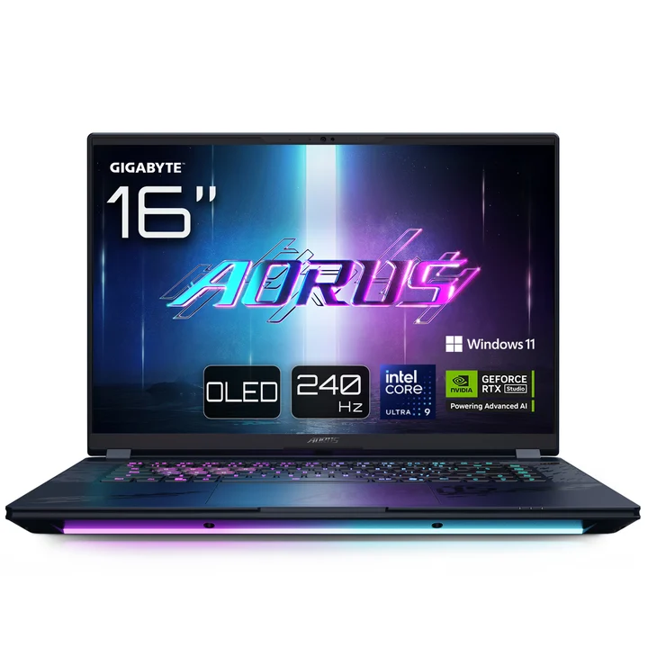 Gigabyte - AORUS Master 16 AM6H BYHC5DEE65SP, Core Ultra 9 275HX, 32GB RAM, 2TB SSD, GeForce RTX 5080, DE
