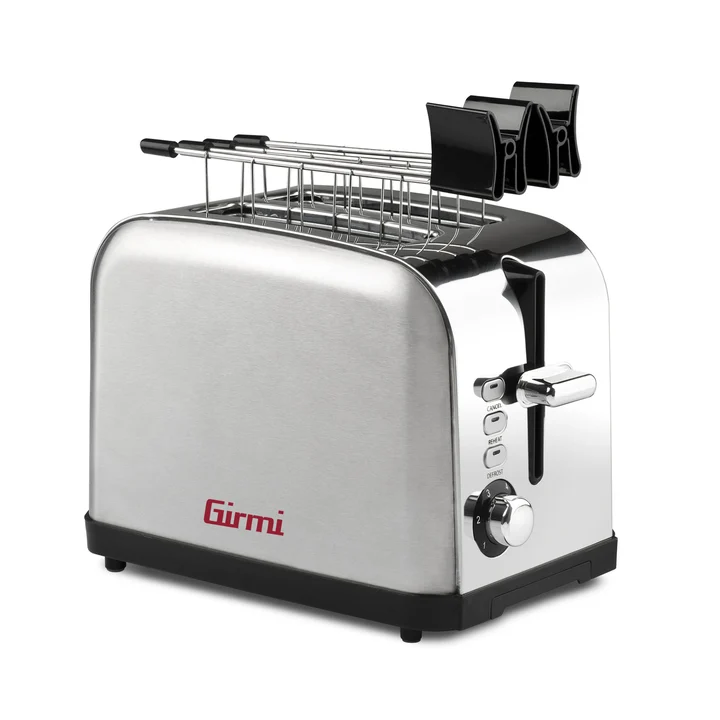 Girmi TP56 Toaster 2 Scheiben Edelstahl 850 W