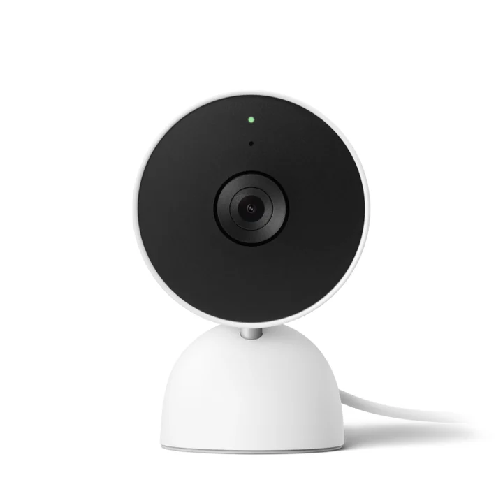 Google Nest Cam - Netzwerk-Überwachungskamera - Innenbereich - Farbe (Tag&Nacht)