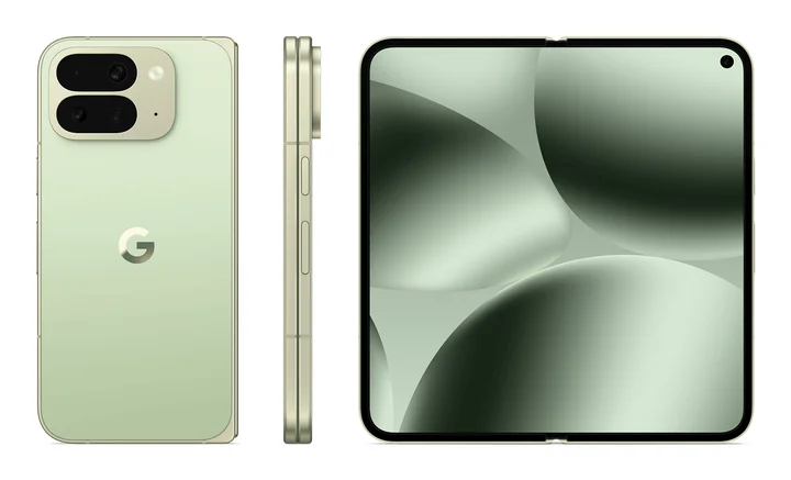 Google - Pixel 10 Pro Fold 512GB Jade