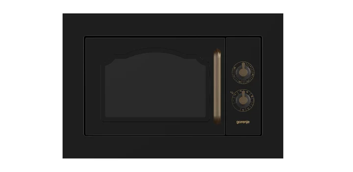 Gorenje BM235CLB - Integriert - Kombi-Mikrowelle - 23 l - 800 W - Drehregler - Schwarz