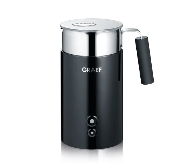 Graef - MS702 elektrischer Milchaufschäumer schwarz