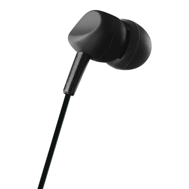 Hama Kopfhörer "Basic4Phone", In-Ear, Mikrofon, Kabelknickschutz, Schwarz
