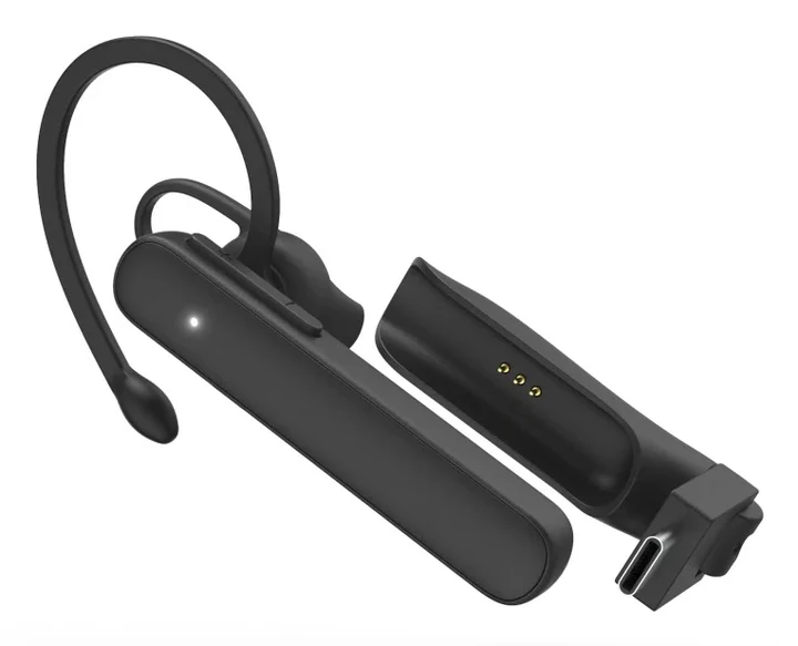 Hama MyVoice Mono Bluetooth Headset mit USB-C Ladestation