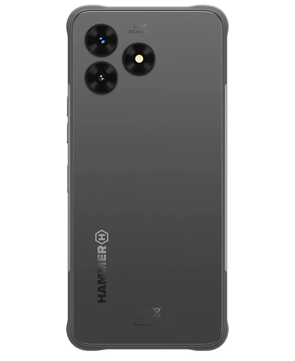 Hammer H - Blade Va 5G Ultra-Robustes Smartphone, IP69, 6000mAh, 6,56 Zoll, 8GB eingebauter RAM, 128/1T GB, Android 14, 50mpx Kamera, Gorilla Glass Bildschirm,