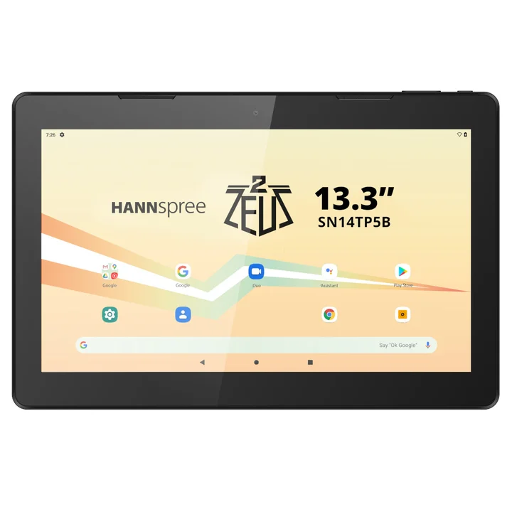 HANNspree Pad Zeus 2 Tablet, 13,3 Zoll, Octa Core 2,0 GHz, 4 GB RAM, 64 GB, WLAN, Bluetooth, Full HD, Schwarz