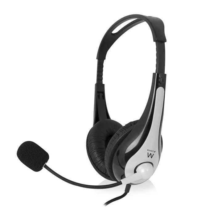 Headset Ewent EW3565 USB 2.1m Schwarz