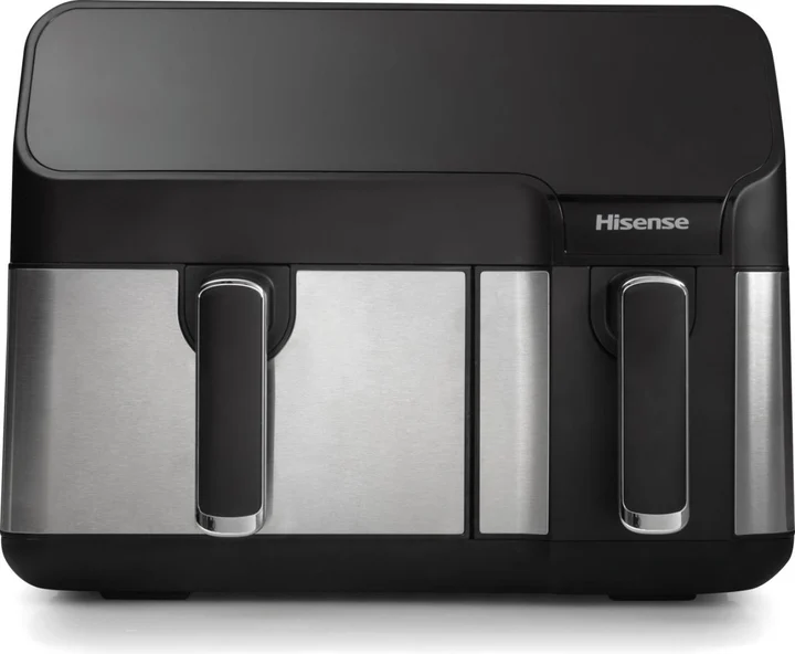 Hisense - HAF2900D Heißluftfritteuse Dual, Schwarz LED