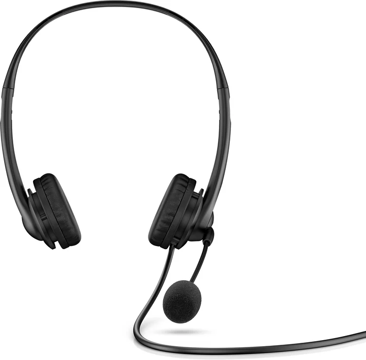 HP G2 Headset mit Mikrofon Schwarz