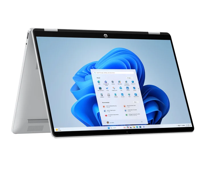 HP - OmniBook 5 Flip 14-fp0177ng, Glacier Silver, Core 7 150U, 16GB RAM, 1TB SSD, DE (BZ8J7EA#ABD)