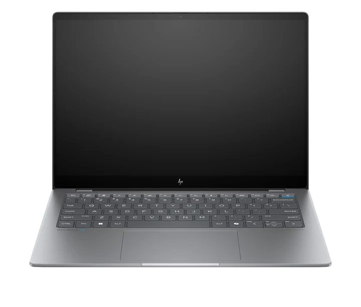 HP - OmniBook X Next Gen AI Laptop | Qualcomm Snapdragon X Elite X1E-78-100 (12C) mit dedizierte NPU für KI | 45 NPU Tops | Copilot+ PC | 14" 2,2K