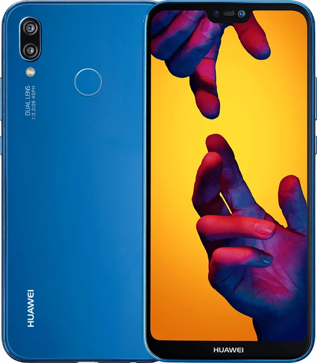 Huawei - 51092FTP P20 lite Smartphone (64GB interner Speicher, 4GB RAM, 16 MP Plus 2MP Kamera, Android 8.0 EMUI 8.0, Dual SIM) klein blue (West European