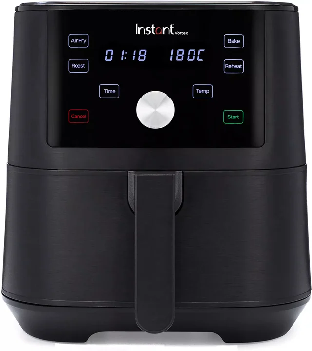INSTANT POT Vortex 6 Plus Airfryer Heißluftfritteuse 3,8L 1700W schwarz