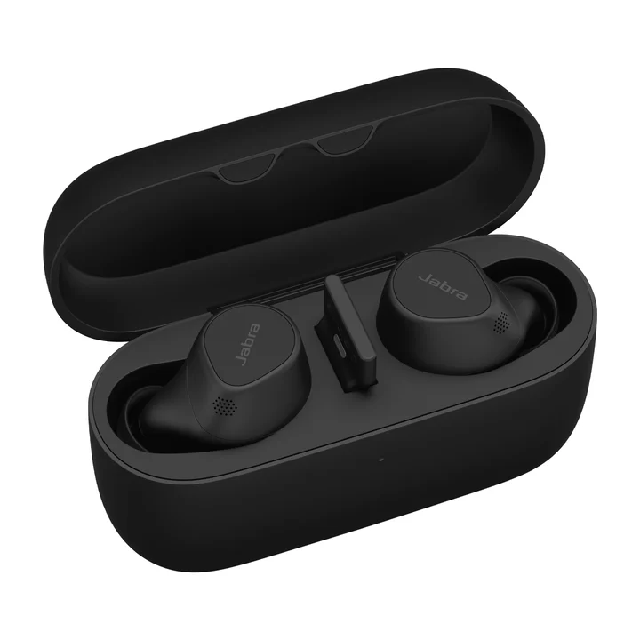 Jabra - Evolve2 Buds True Wireless In-Ear-Bluetooth mit aktiver Geräuschunterdrückung (ANC) und MultiSensor Voice-Technologie - zur Nutzung mit