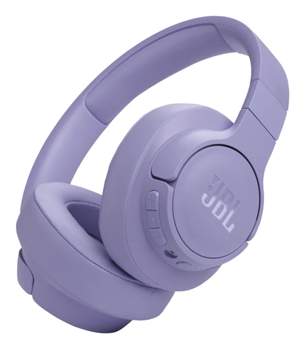 JBL Tune 770NC Cuffie Wireless Over-Ear con ANC Viola Bluetooth 5.3 Batteria 70h