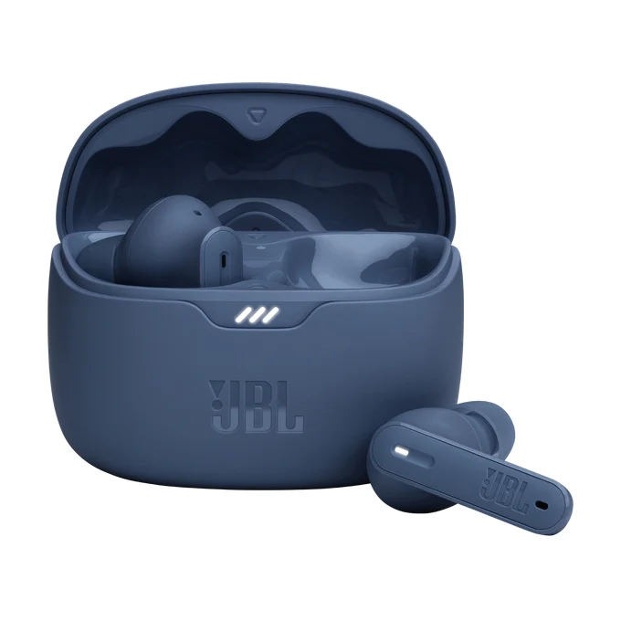 JBL Tune Beam Kopfhörer True Wireless Stereo (TWS) im Ohr Anrufe/Musik USB Typ-C Bluetooth Blau (6925281971051)