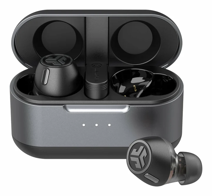 JLab - Epic Lab Edition In Ear Kopfhörer Bluetooth, Smart Active Noise Cancelling Kopfhörer, 56+ Std. Spielzeit IP55 True Wireless Earbuds, Hybrid Dual
