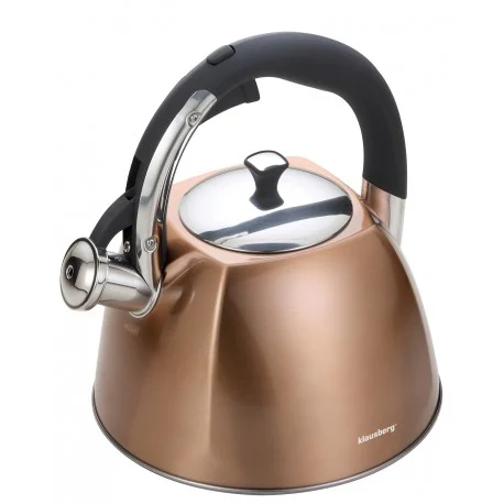 Kettle with whistle 3L KB-7202, Wasserkocher, Bronze - Kettle with whistle 3L KB-7202, Wasserkocher, Bronze